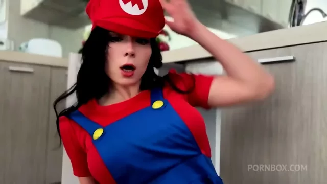 Naughty Sweetie Fox Cospley Mario Bros Full HD POYN