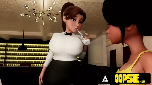 Wild OOPSIE Waitress Gets Mouth And Ass Filled With Cum During Service! 3D CARTOON PORN! Best Quality ...