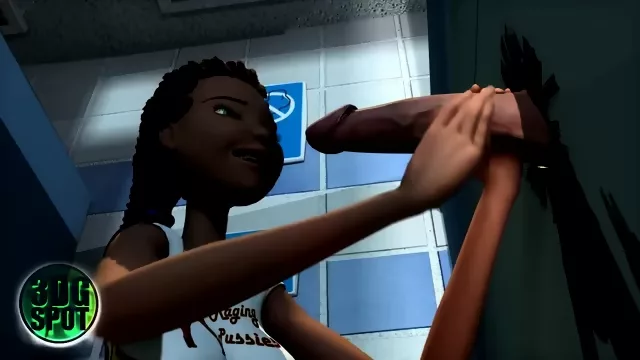 Hot 3DGSPOT Young Teen Cheerleader Deepthroats And Hard Fucks A Random Big Dick In Glory Hole! UNCENSO...
