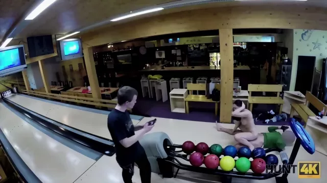 Wild Guy Penetrates Attractive Beauty While Cuckold Plays Bowling Best Quality POYN